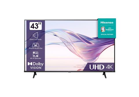 HISENSE 43A6K 4K UHD Smart TV LED TV (Flat, 43”/ 108 cm, UHD 4K, SMART TV,  VIDAA U6) – GoodsCy e-Store