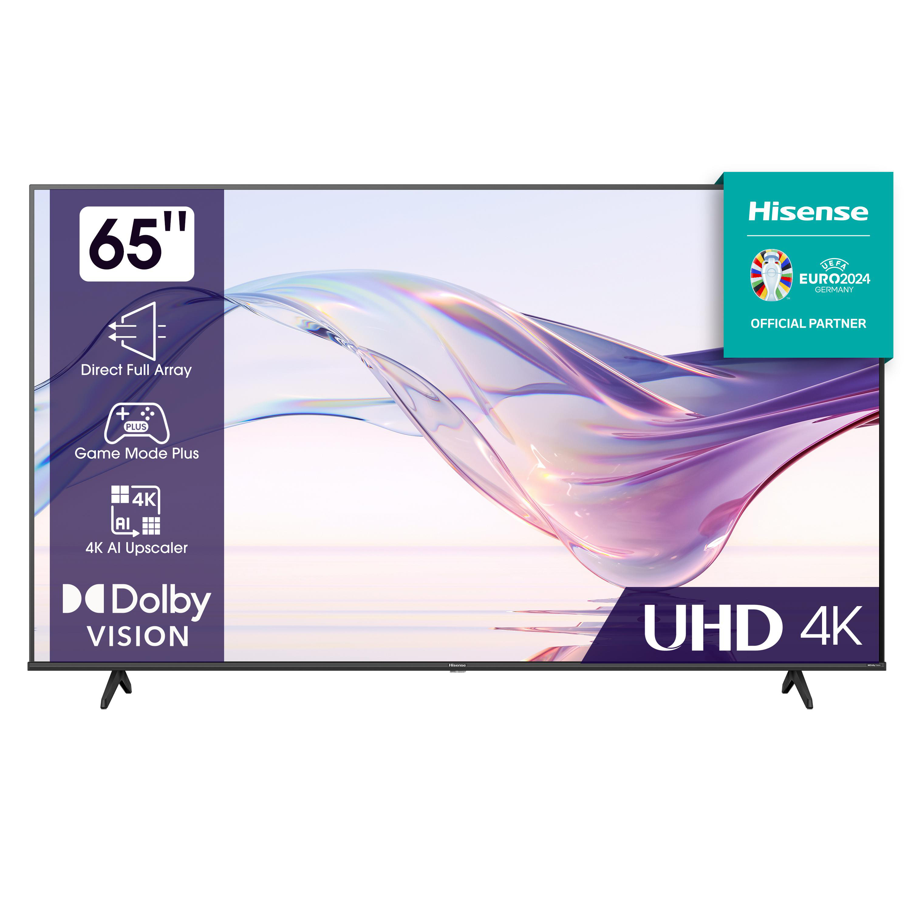 4K, TV) TV HISENSE / 164 SMART LED 65A6K cm, Zoll 65 (Flat, UHD
