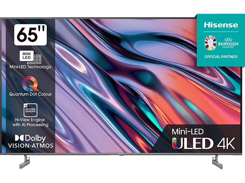 HISENSE 65U6KQ Mini LED TV (Flat, 65 Zoll / 164 cm, UHD 4K, SMART TV ...