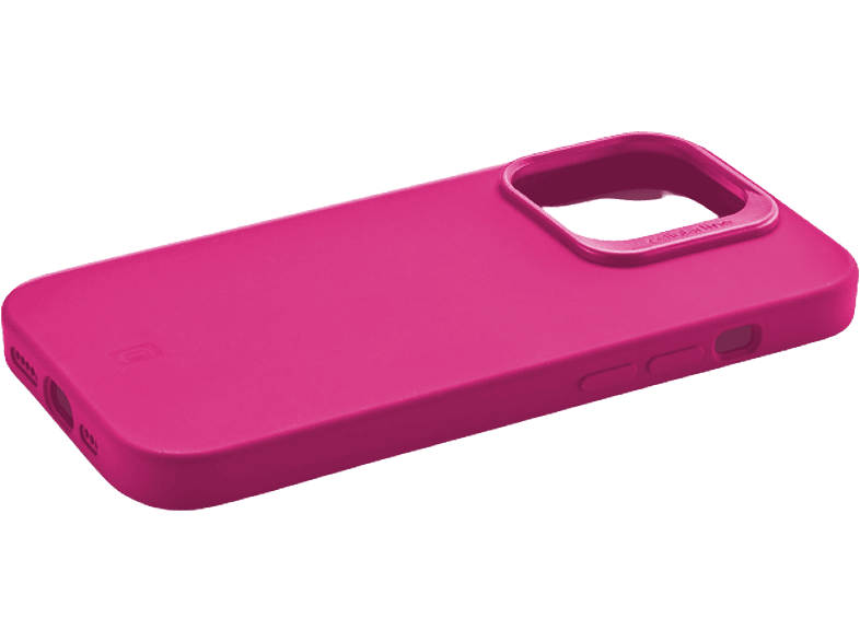 Funda - CellularLine SENSPLUSIPH15MAXP, Para Apple iPhone 15 Plus, Silicona, Trasera, Antibacteriana, Rosa