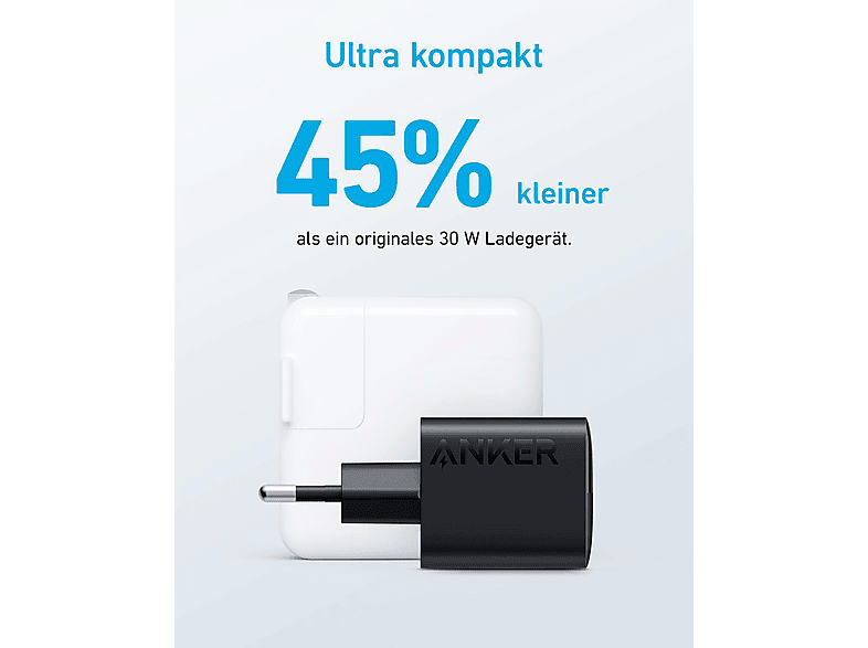 ANKER 323 33 W Ladegerät Universal, Schwarz