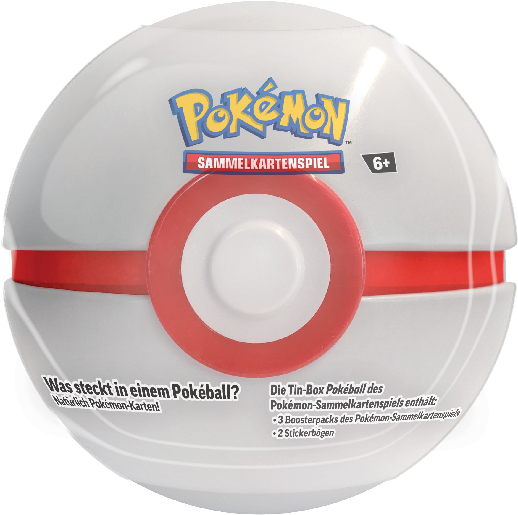 THE POKEMON 2023 Sammelkarten Pokémon 45530 Herbst Tin Pokeball COMPANY INT