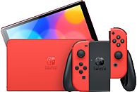 Consola - Nintendo Switch OLED (Edición Rojo Mario), 7", Joy-Con, 64 GB, Rojo Mario
