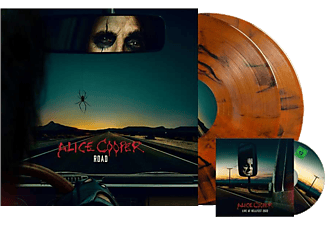 Alice Cooper - Road (Marbled Orange Vinyl) (Vinyl LP + DVD)