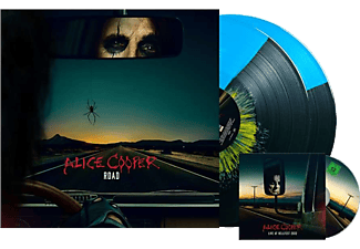 Alice Cooper - Road (Black/Blue Split & Yellow Splatter Vinyl) (Vinyl LP + DVD)