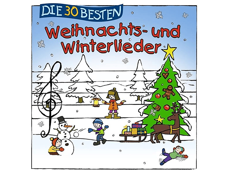 Sommerland,S./Glück,K.& Kita-Frösche,Die - Die 30 Besten Weihnachts- And Winterlieder (LTD. LP)  - (Vinyl)