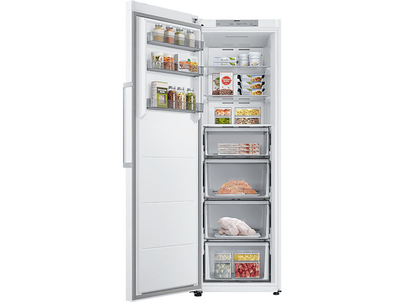 SAMSUNG RZ32C7AE6WW/EG Gefrierschrank (D, 323 l, 1860 mm hoch)
