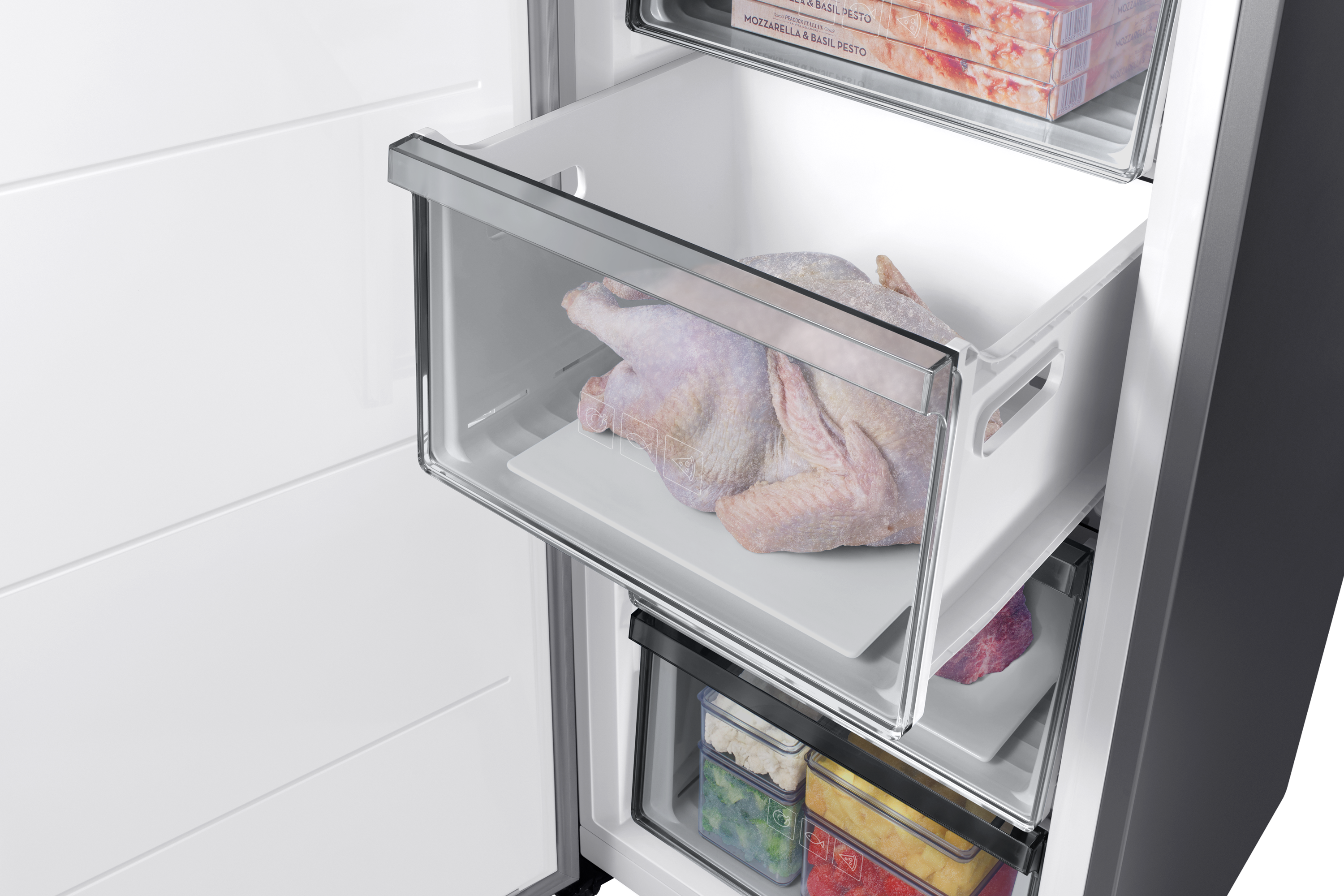 SAMSUNG RZ32C7BF6S9/EG Gefrierschfrank (D, 323 l, 1860 mm hoch)
