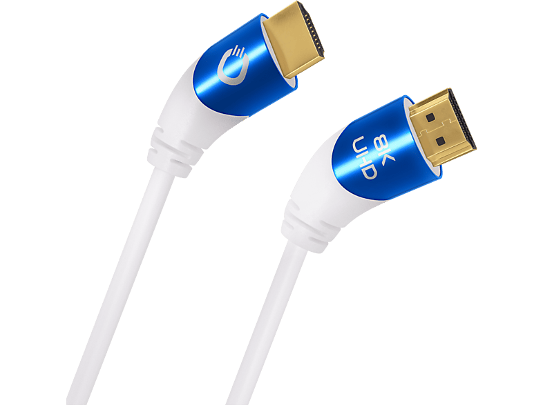 Oehlbach Hdmi-kabel Shape Magic 40 Uhd 1.5 M Wit (d1c42536)