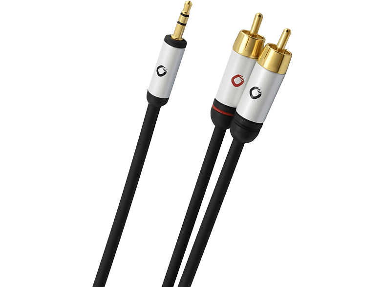 Câble audio Oehlbach I-Connect 3.5mm vers 2RCA 3m