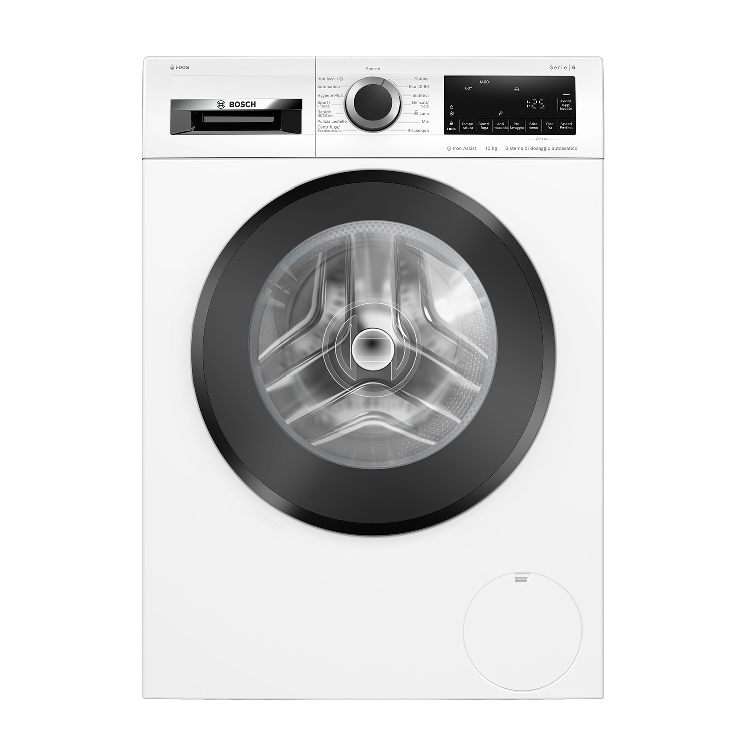 Bosch Wgg254F0It Lavatrice, Caricamento frontale, 10 kg, 58,8 cm, Classe A