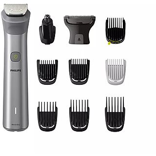 PHILIPS MG5930/15 All-in-One Trimmer 5000er Serie All-in-One-Trimmer, Silber, Akkubetrieb