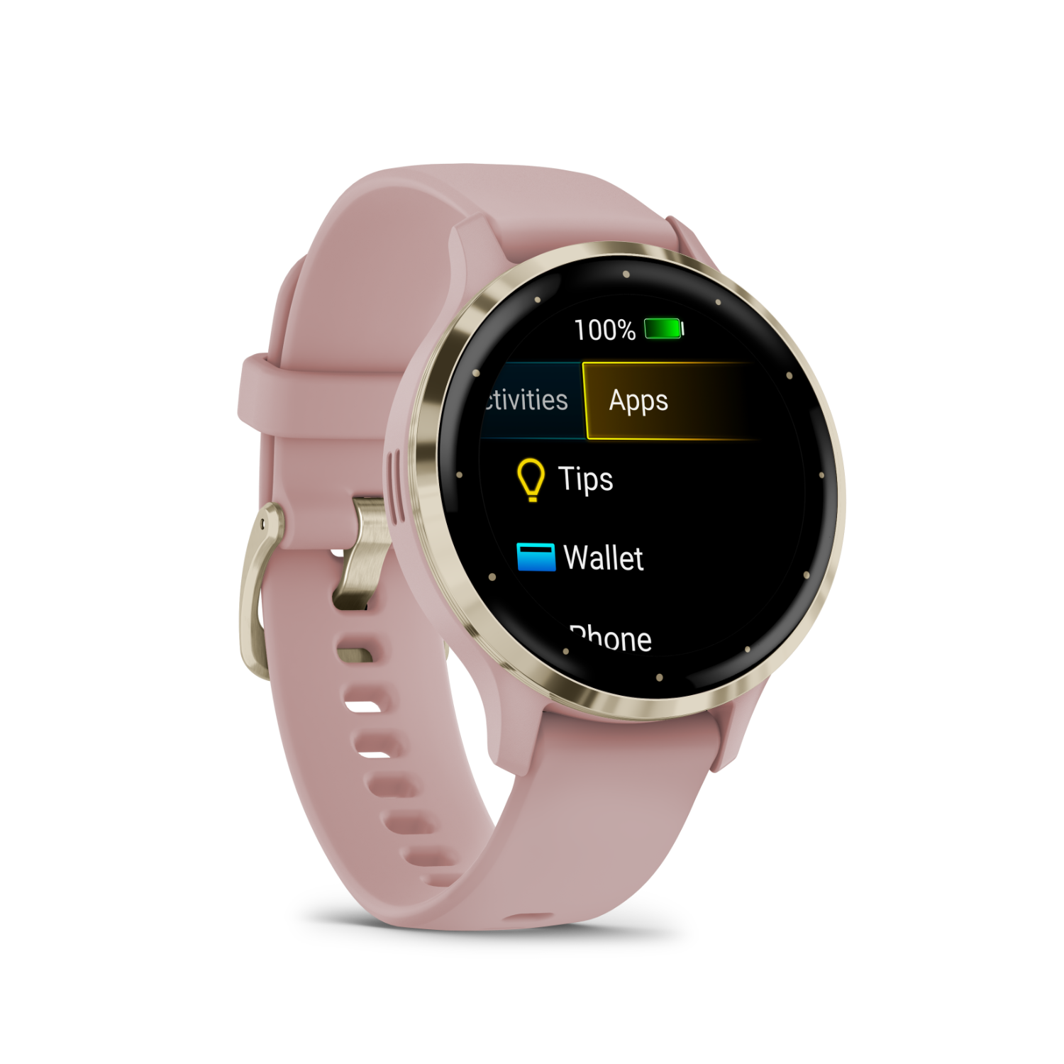 GARMIN Venu 3S 41 mm Roze Goud kopen MediaMarkt