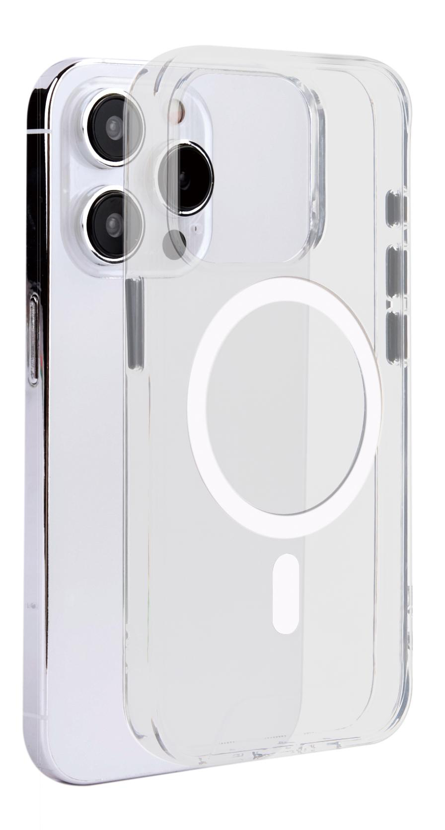 Pro, ISC 1112, iPhone Transparent Apple, Backcover, 15 ISY