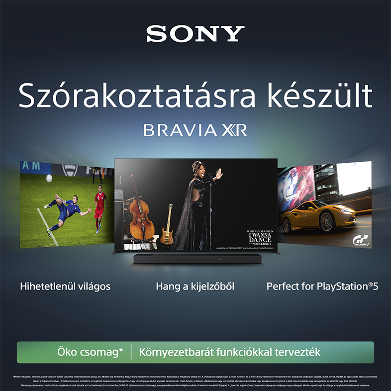 TV képernyő játékkal és színészekkel. Előtér: TV. Háttér: különböző jelenetek.