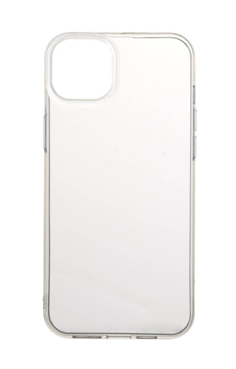 Transparente iPhone-Hülle, die ihr klares, schützendes Design zeigt.
