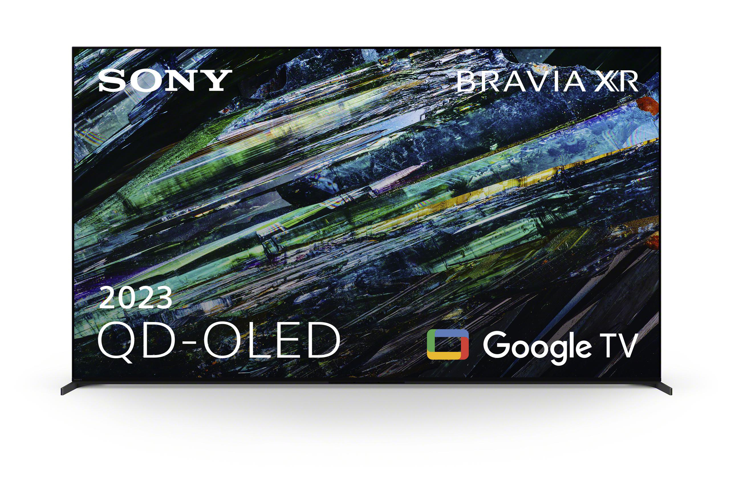 SONY BRAVIA XR-77A95L OLED TV (Flat, 77 Zoll / 195 cm, QLED 4K, SMART TV, Google TV)