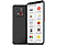 EMPORIA SMART.6 - Smartphone (6.58 ", 128 GB, Schwarz/Silber)