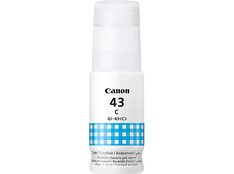 CANON GI-43C tintatartály, 60 ml, ciánkék (4672C001)