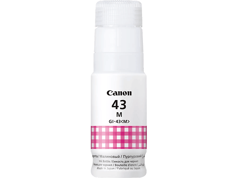 CANON GI-43M tintatartály, 60 ml, magenta (4680C001)