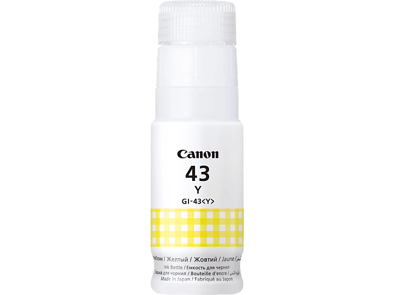 CANON GI-43Y tintatartály, 60 ml, sárga (4689C001)