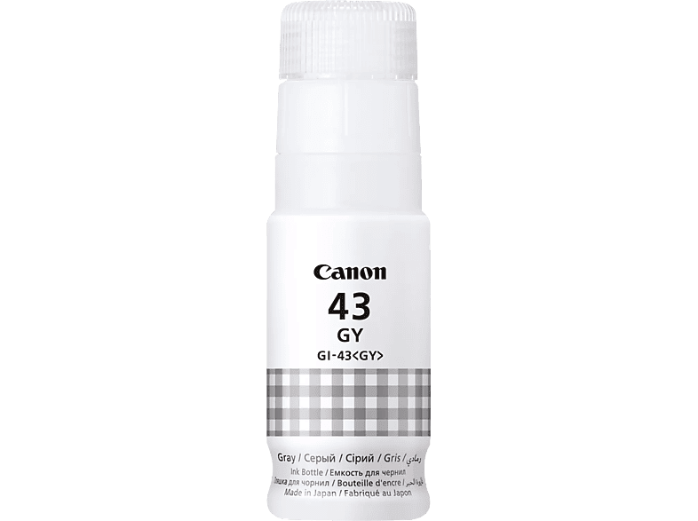 CANON GI-43GY tintatartály, 60 ml, szürke (4707C001)