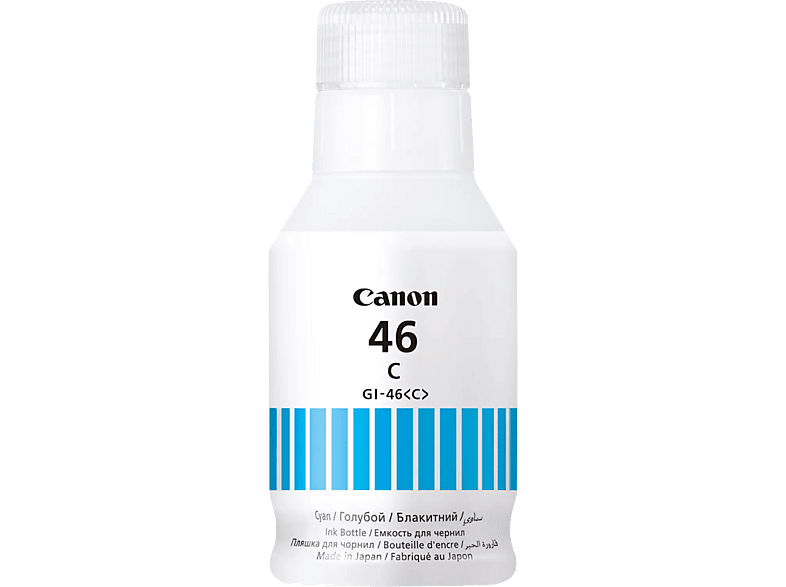 CANON GI-46C tintatartály, 135 ml, ciánkék (4427C001)