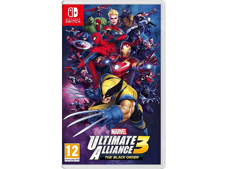 【爆買い！】 Marvel Switch Nintendo Gra Ultimate Black The 3: Alliance Nintendo Switch