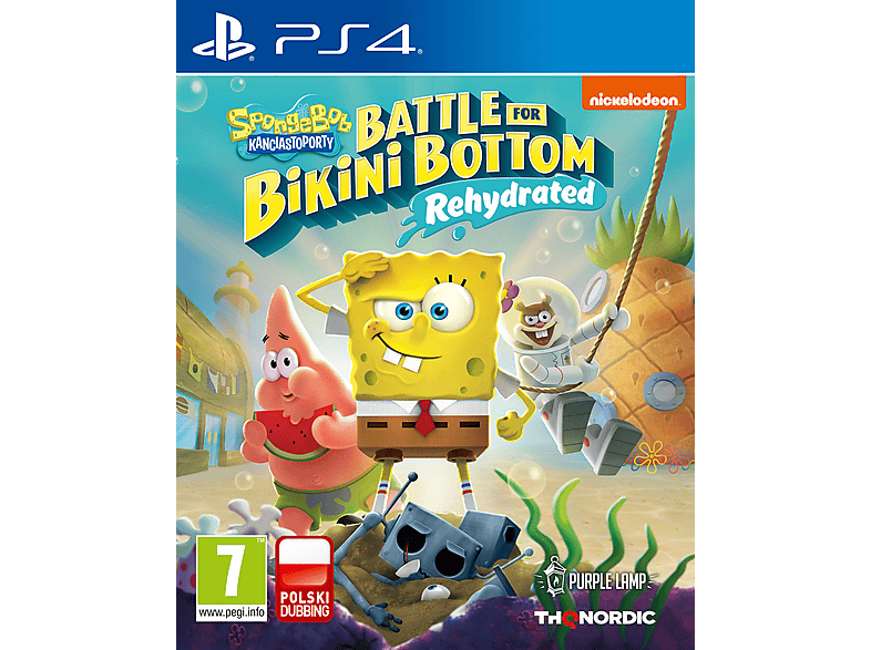 Gra PS4 Spongebob SquarePants: Battle for Bikini Bottom – Rehydrated