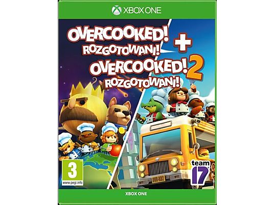 Gra Xbox One Overcooked! Rozgotowani + Overcooked! 2: Rozgotowani