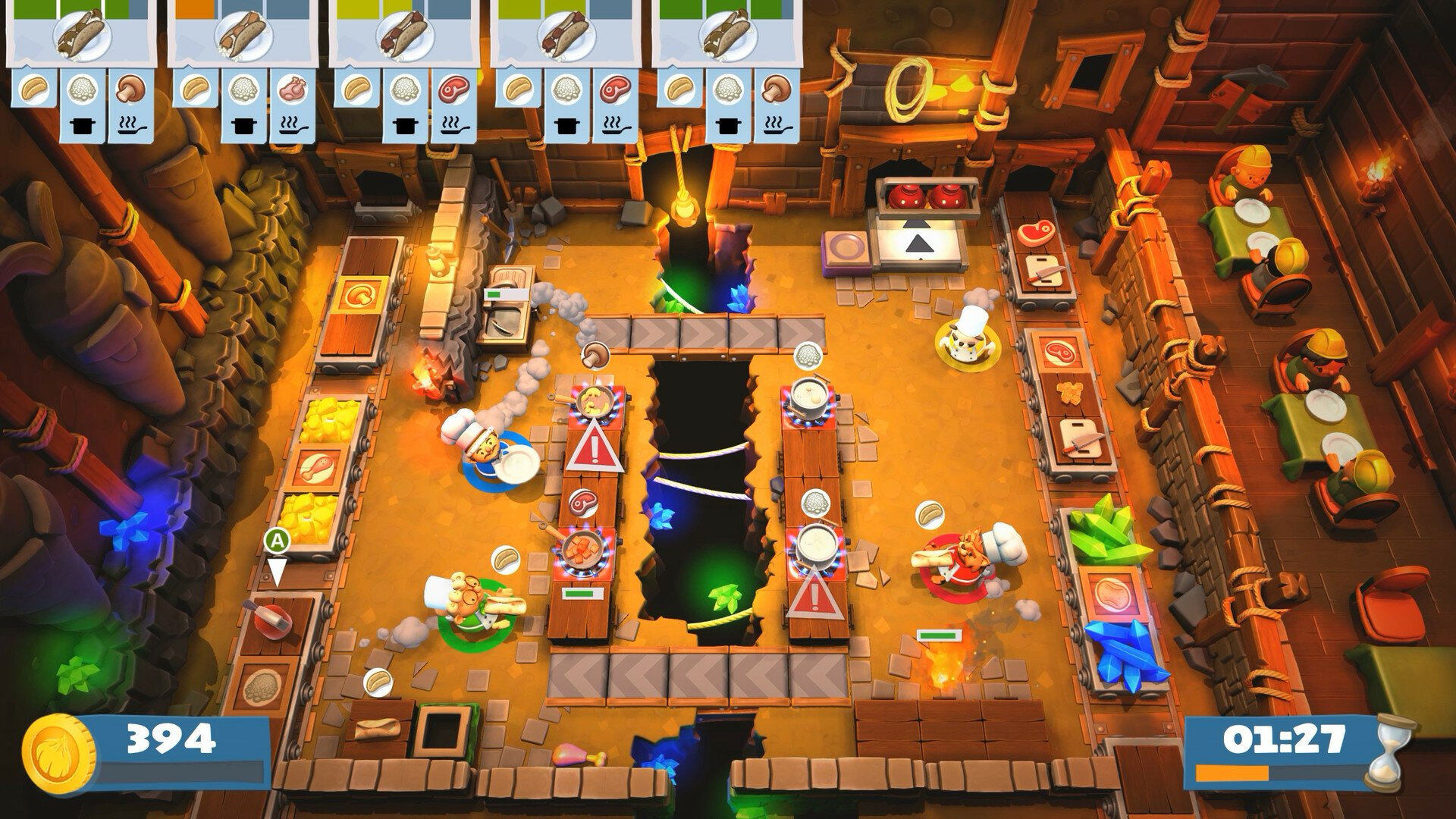 Gra Xbox One Overcooked! Rozgotowani + Overcooked! 2: Rozgotowani