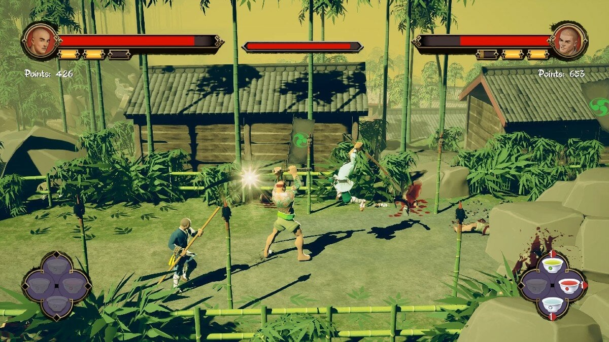 Gra PS4 9 Monkeys of Shaolin