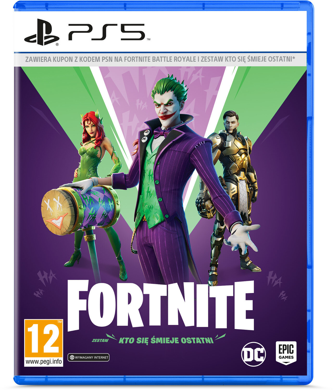 Dodatek do gry Zestaw Fortnite: Kto się śmieje ostatni