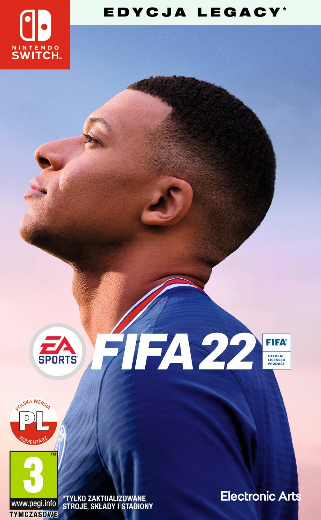 Gra Nintendo Switch FIFA 22 Edycja Legacy