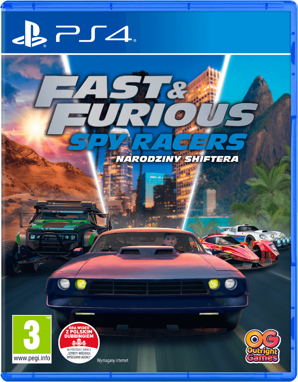 Gra PS4 Fast & Furious: Spy Racers Narodziny SH1FT3RA!