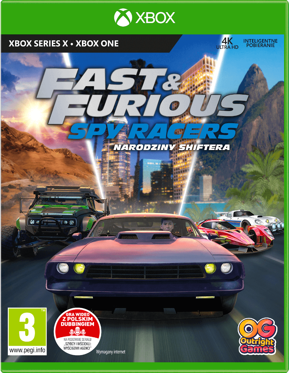 Gra Xbox One Fast & Furious: Spy Racers Narodziny SH1FT3RA!