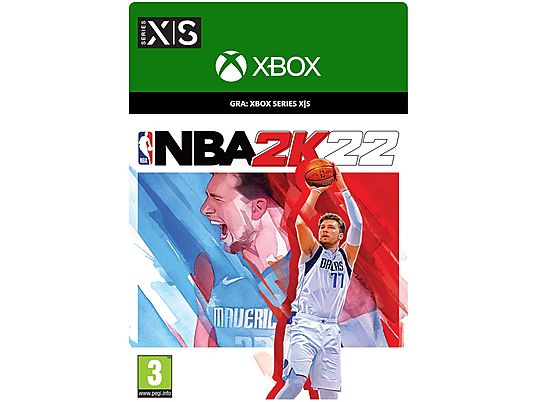 E-KOD Kod aktywacyjny Gra Xbox Series NBA 2K22