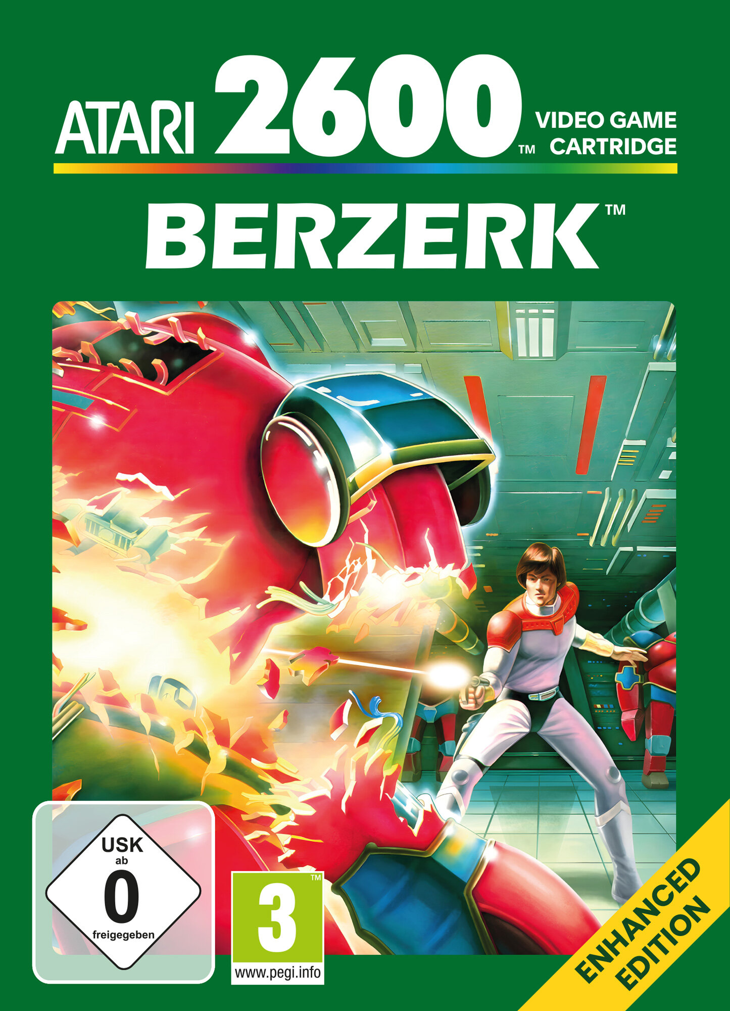 Gra retro Berzerk Enhanced Edition