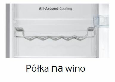 Lodówka SAMSUNG RB37K63611L/EF