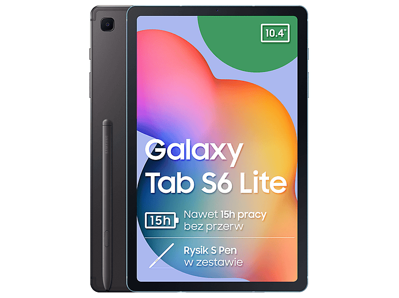 PRODUKT PO EKSPOZYCJI - Tablet SAMSUNG Galaxy Tab S6 Lite 10.4 Wi-Fi 4GB/64GB Szary SM-P613NZAAXEO + rysik S-Pen