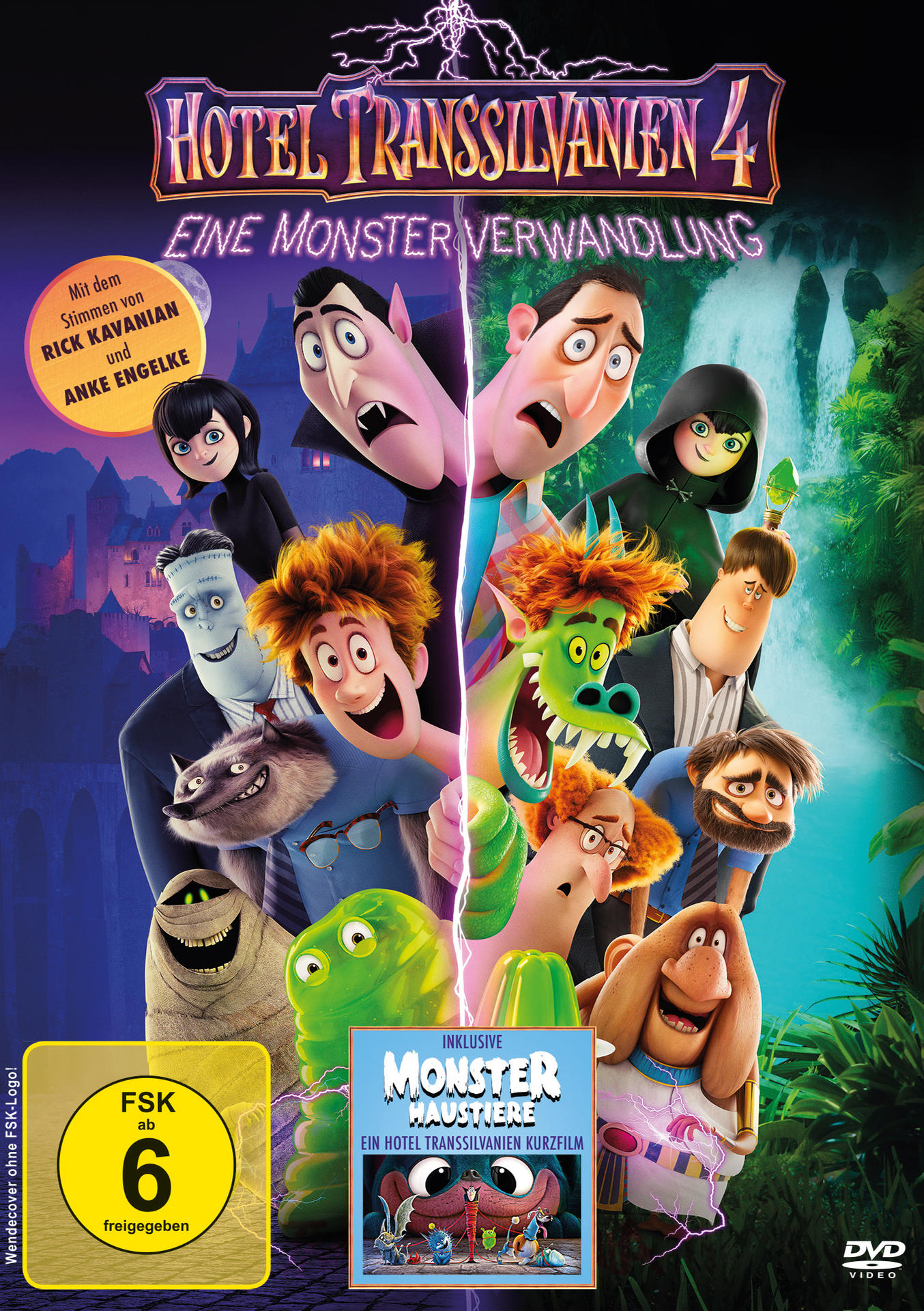 Hotel Verwandlung DVD Transsilvanien - Eine Monster 4