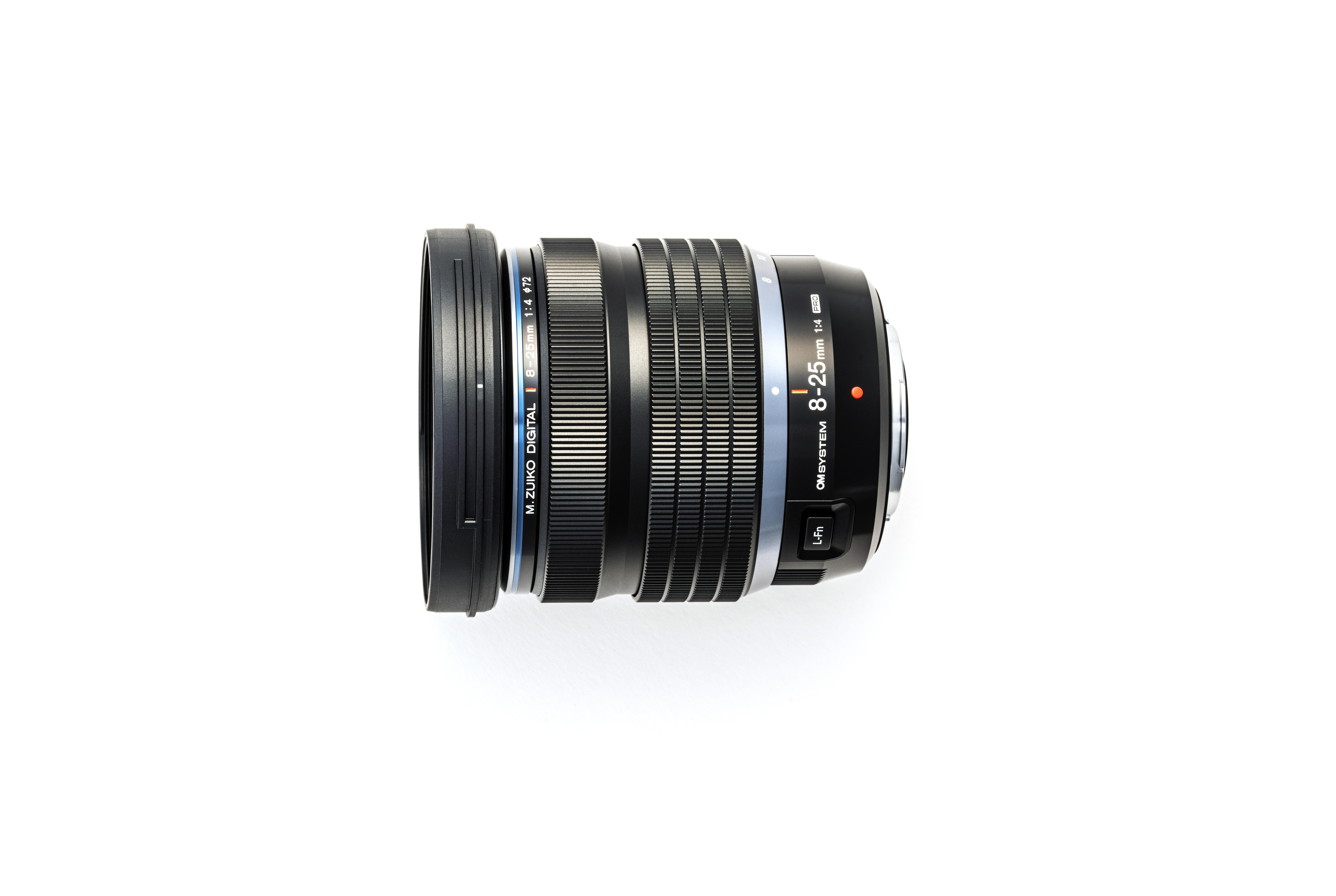 OM SYSTEM M.Zuiko Digital ED 8 mm - 25 mm f./4.0 (Weitwinkelobjektiv für Micro-Four-Thirds, Schwarz)