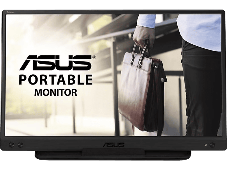 Asus MB166C LED-Monitor EEK B (A - G) 39.6 cm (15.6 Zoll) 1920 x 1080 Pixel 16:9 5 ms USB-A (USB 3. — Foto 2 von 6