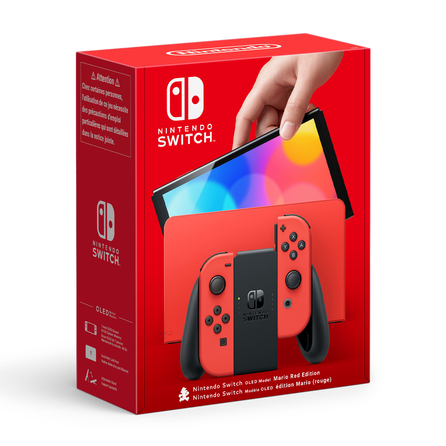 Nintendo Oled Mario, Rossa/Nera