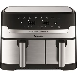 MOULINEX Airfryer Dual Easy Fry & Grill (EZ905D20)