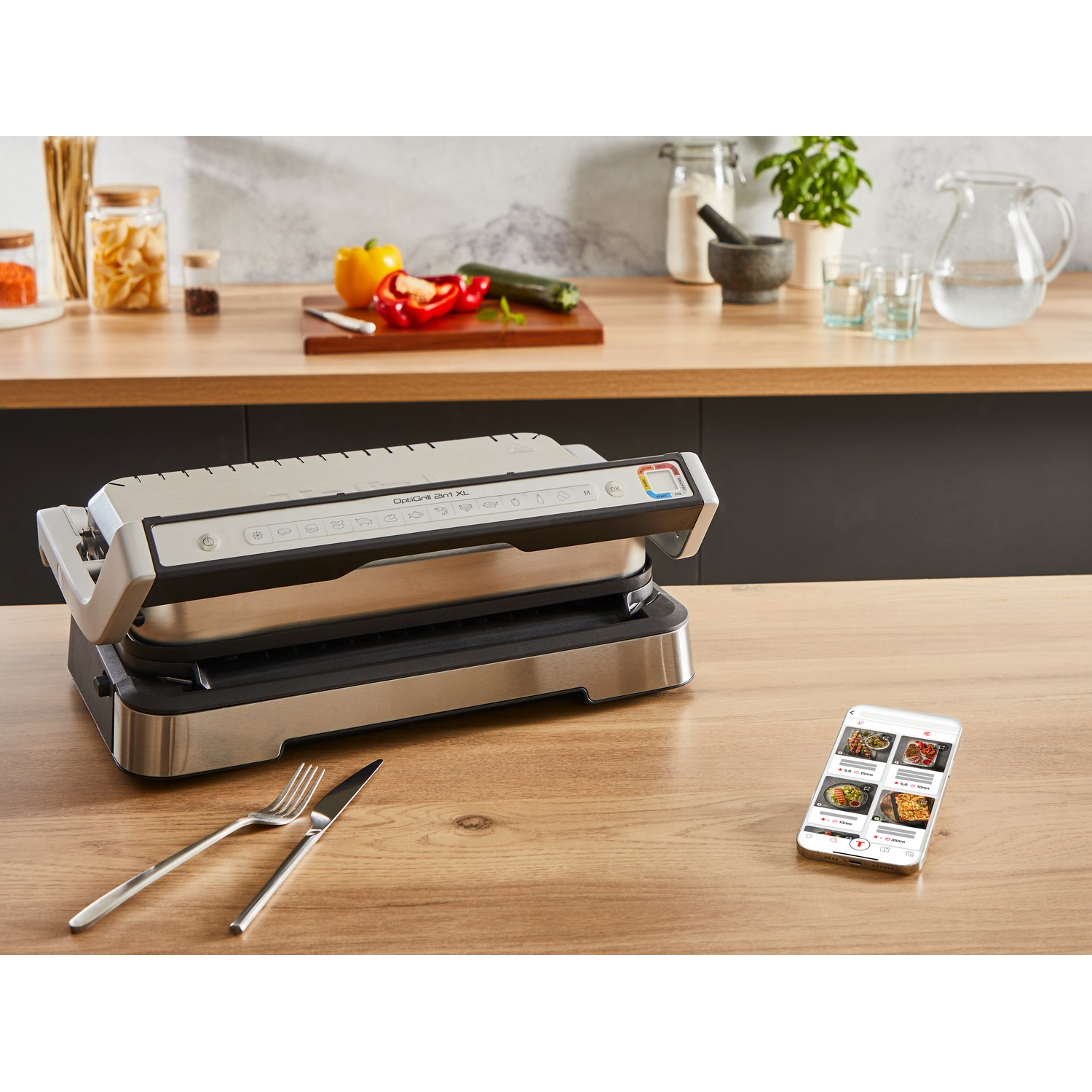 TEFAL OptiGrill 2 in 1 XL (GC782D10)