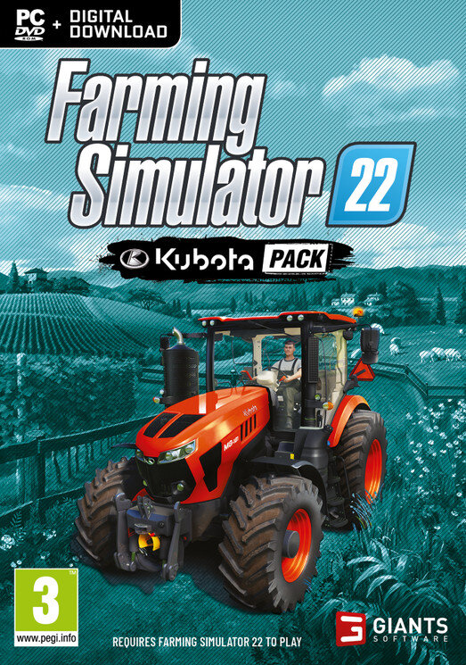 Dodatek do gry Farming Simulator 22: Kubota Pack