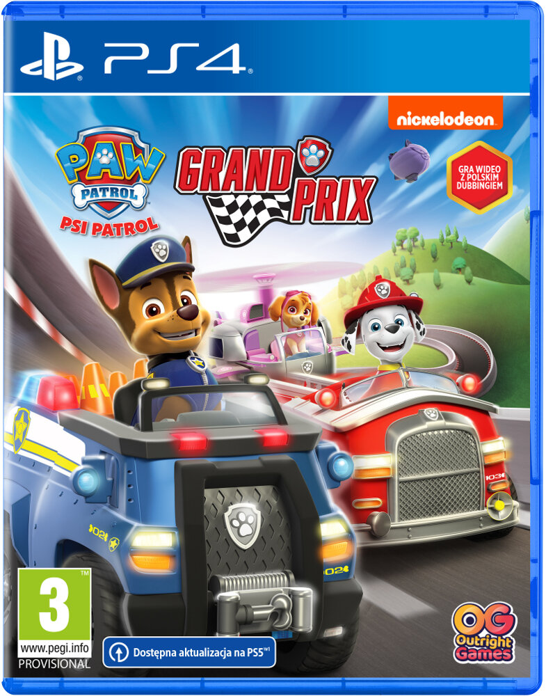Gra PS4 Psi Patrol: Grand Prix