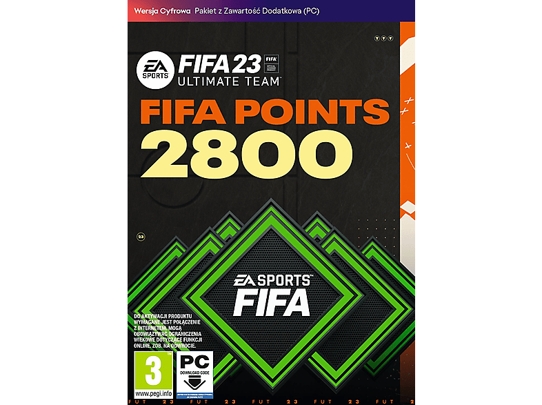 Zdjęcia - Gra Electronic Arts Karta Pre-paid FIFA 23 2800 Points PC 