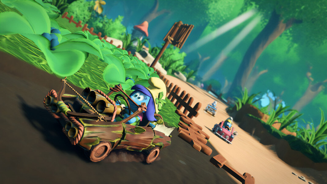 Gra Nintendo Switch Smurfy Kart